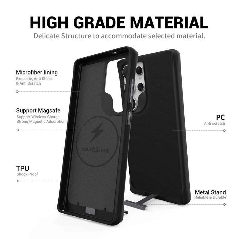 Taurustar MagSafe Case for Galaxy S25 Ultra Shockproof Cover