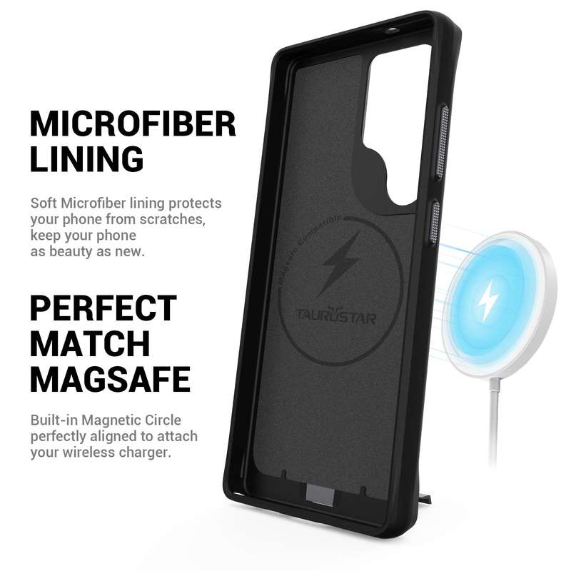 Taurustar MagSafe Case for Galaxy S25 Ultra Shockproof Cover