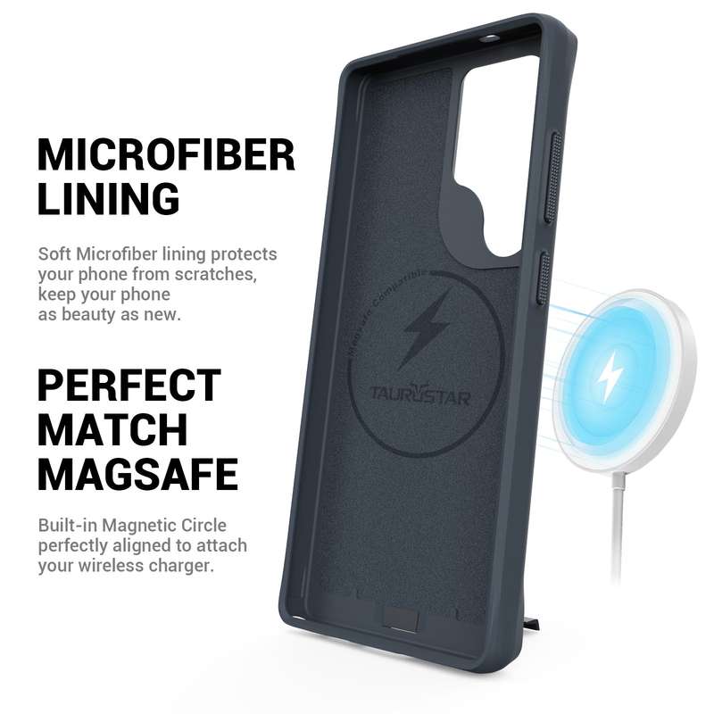 Taurustar MagSafe Case for Galaxy S25 Ultra Shockproof Cover