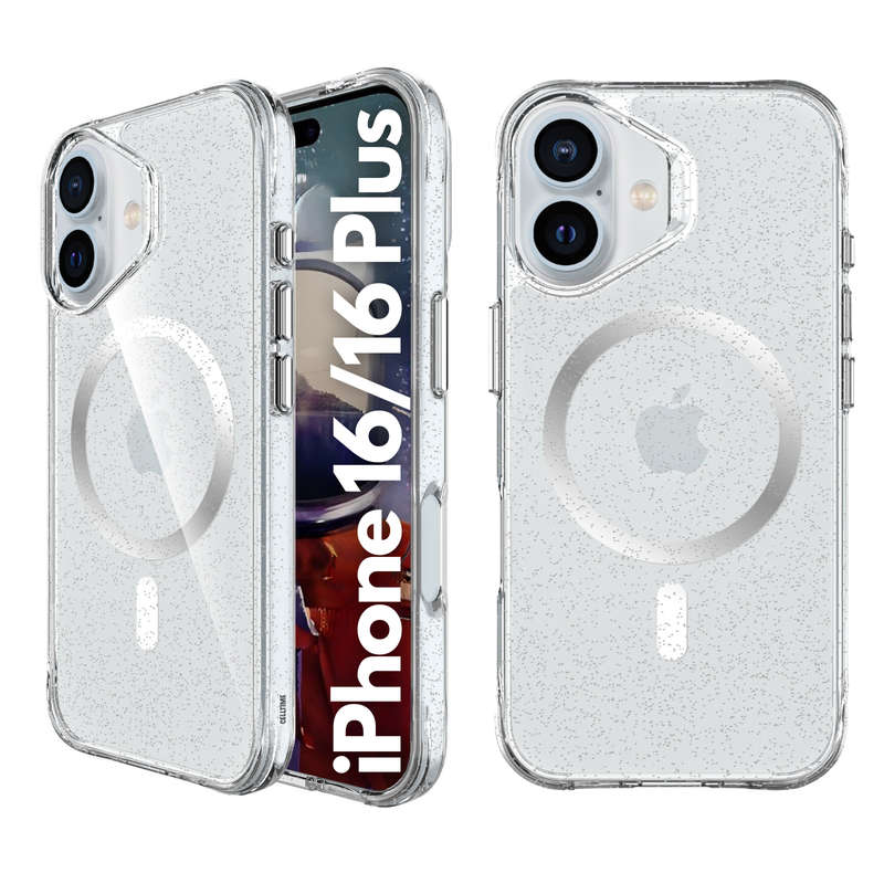 Pure Glitter MagSafe Cover for iPhone 16 / 16 Plus