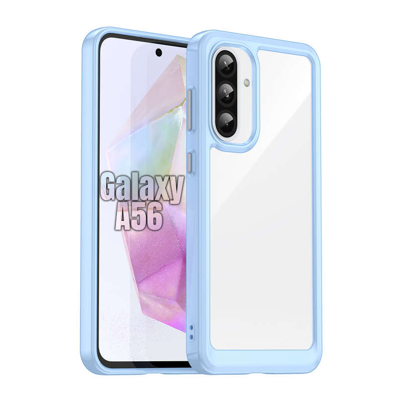 Candy Clear Case for Galaxy A56 Shockproof Cover