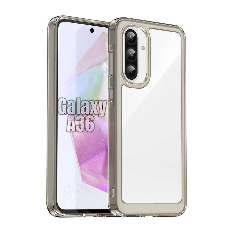Candy Clear Case for Galaxy A36 Shockproof Cover