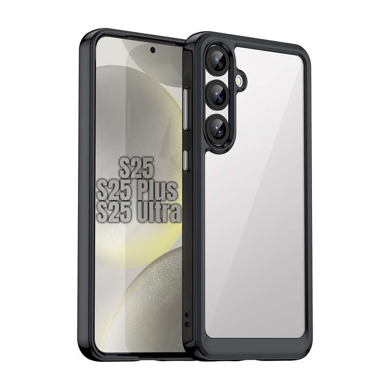 Candy Clear Case for Galaxy S25/S25+/S25 Ultra Shockproof Cover