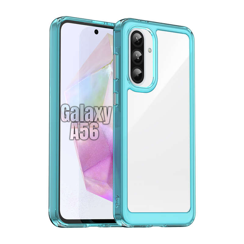 Candy Clear Case for Galaxy A56 Shockproof Cover