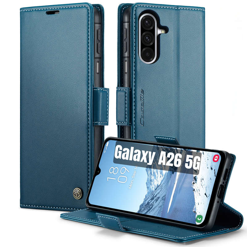 Retro Flip Leather Wallet Cover for Samsung Galaxy A26 5G