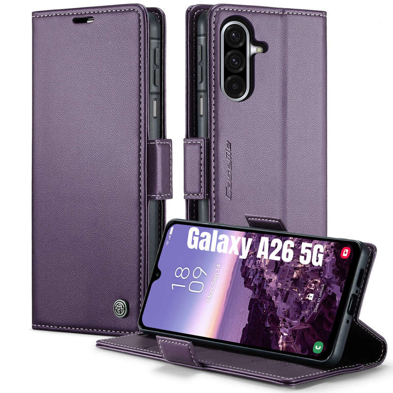 Retro Flip Leather Wallet Cover for Samsung Galaxy A26 5G