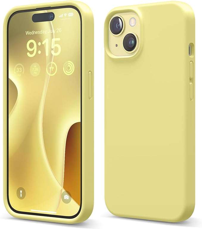 Thickened Design Silicone Cover for iPhone 15 Series Shockproof Case