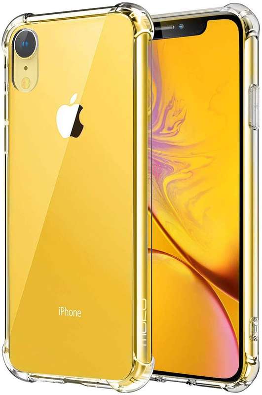 iPhone XR Clear Shock Resistant Armor Cover
