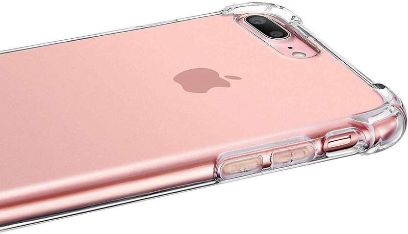 iPhone 7 Plus / 8 Plus Clear Shock Resistant Armor Cover