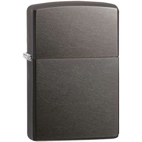 Zippo Lighter - Regular Gray Dusk Matte