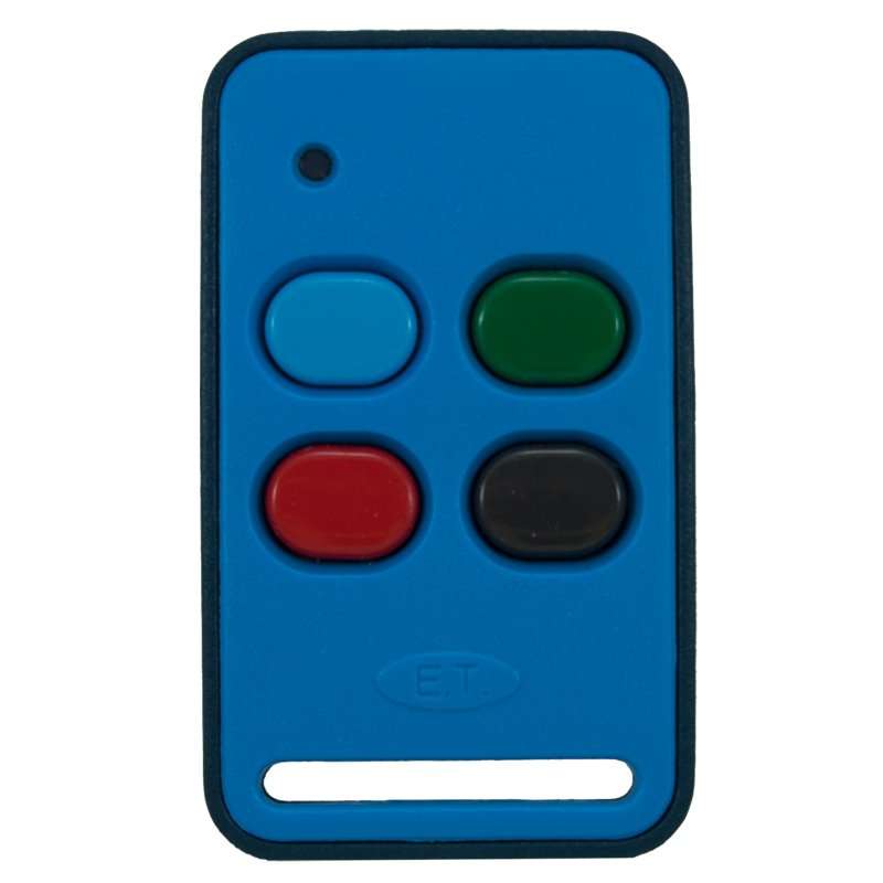 ET Blu 4 button remote transmitter
