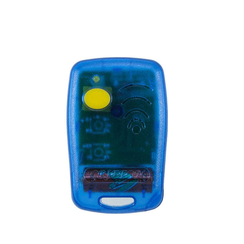 Griffon 1 button blue 433mHz remote transmitter