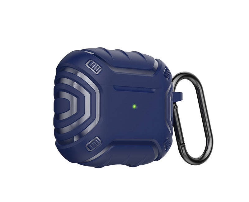 CellTime AirPods 3rd Gen (2021) Full-Body Rugged Protective Shockproof Armor Case with Keychain