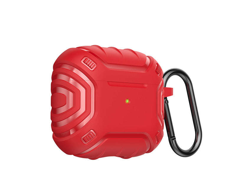 CellTime AirPods 3rd Gen (2021) Full-Body Rugged Protective Shockproof Armor Case with Keychain