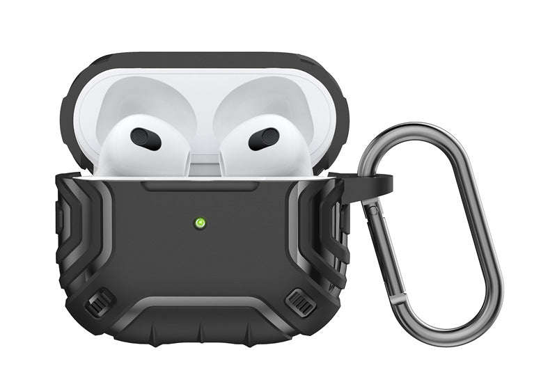 CellTime AirPods 3rd Gen (2021) Full-Body Rugged Protective Shockproof Armor Case with Keychain