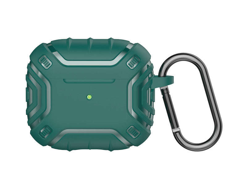 CellTime AirPods 3rd Gen (2021) Full-Body Rugged Protective Shockproof Armor Case with Keychain