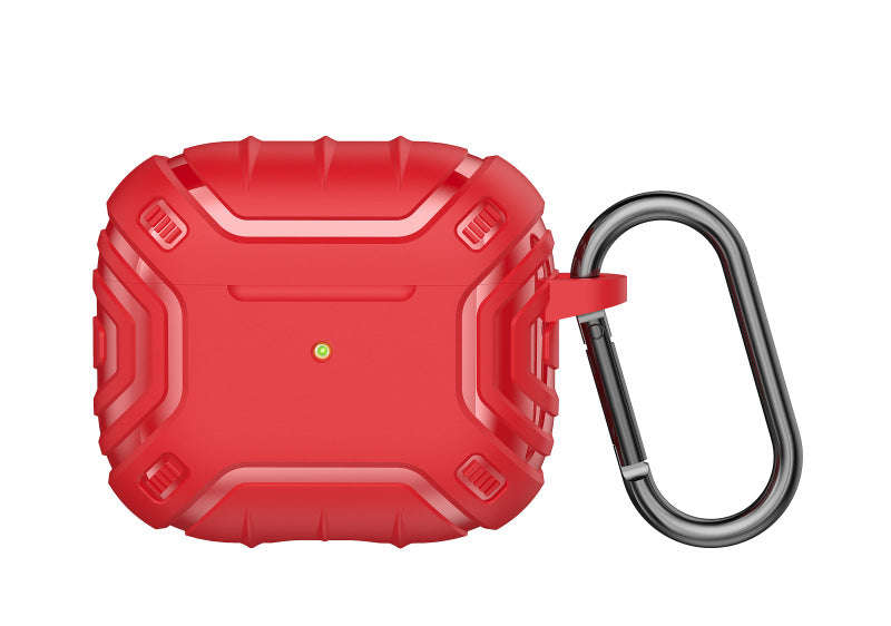CellTime AirPods 3rd Gen (2021) Full-Body Rugged Protective Shockproof Armor Case with Keychain