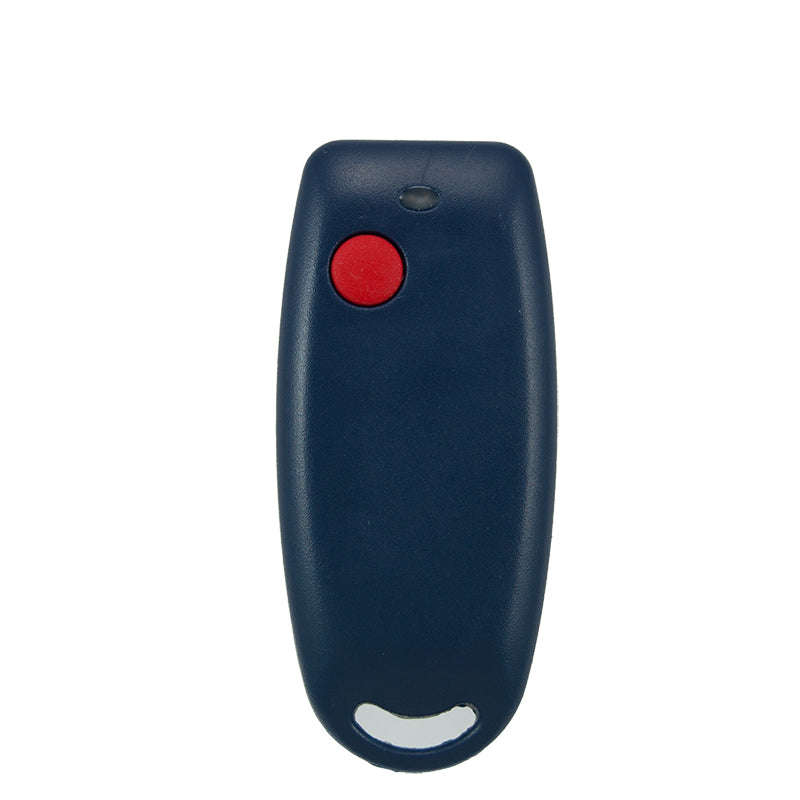 QTron blue and grey 1 button remote transmitter 403mhz