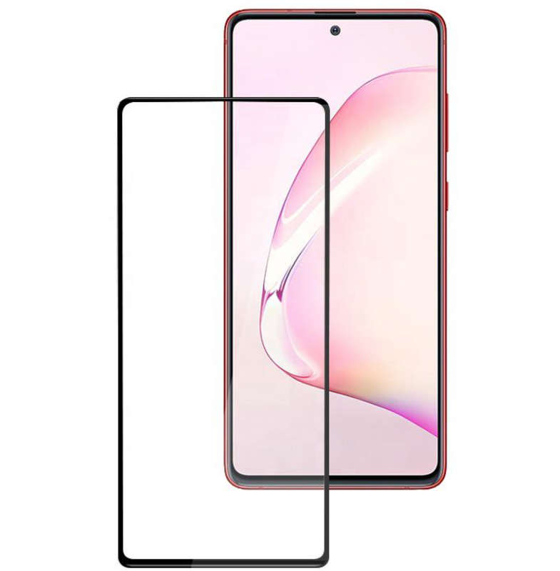 CellTime Full Tempered Glass Screen Guard for Samsung Galaxy Note 10 Lite