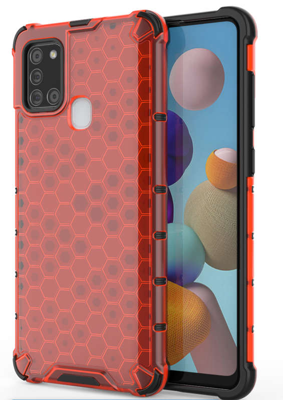 CellTime Galaxy A21s Shockproof Honeycomb Cover