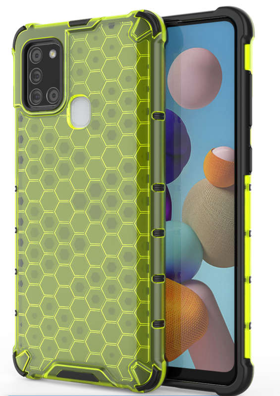 CellTime Galaxy A21s Shockproof Honeycomb Cover