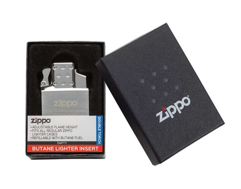 Zippo Lighter - Butane Lighter Insert - Double Torch