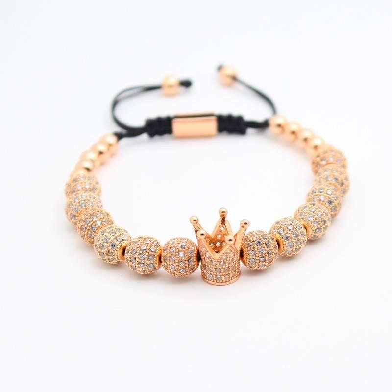 Argent Craft Emperor Bracelet (Rose Gold)