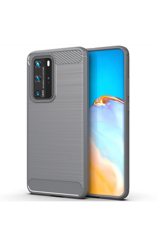 Huawei P40 Pro Shockproof Carbon Fiber Design Cover