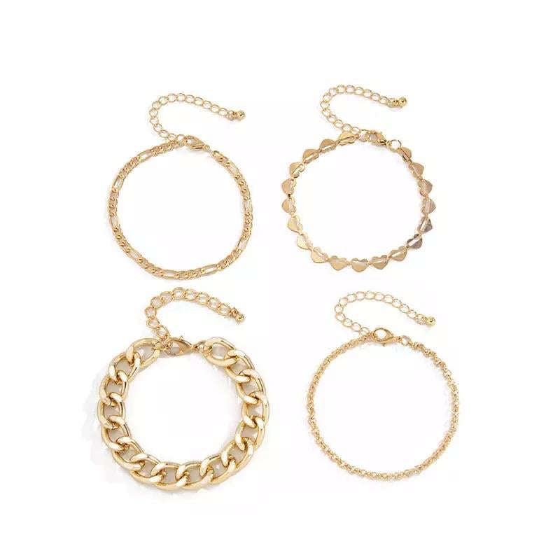 Argent Craft Vintage Tokyo Bracelet 4 Set (gold)