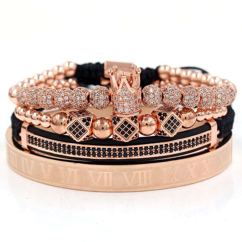 Argent Craft Empire Bracelet 4 set (rose gold)