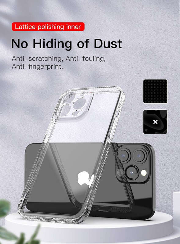 CellTime iPhone 13 Pro Max Shockproof Transparent Impact-Shell Cover