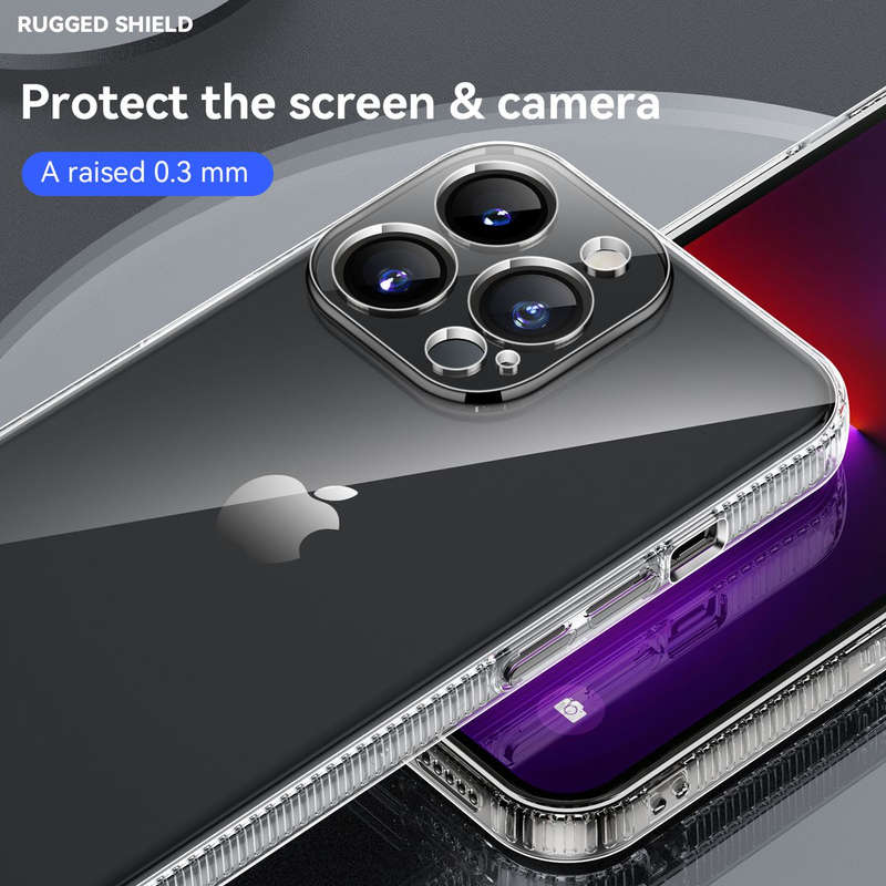 CellTime iPhone 13 Pro Shockproof Transparent Impact-Shell Cover