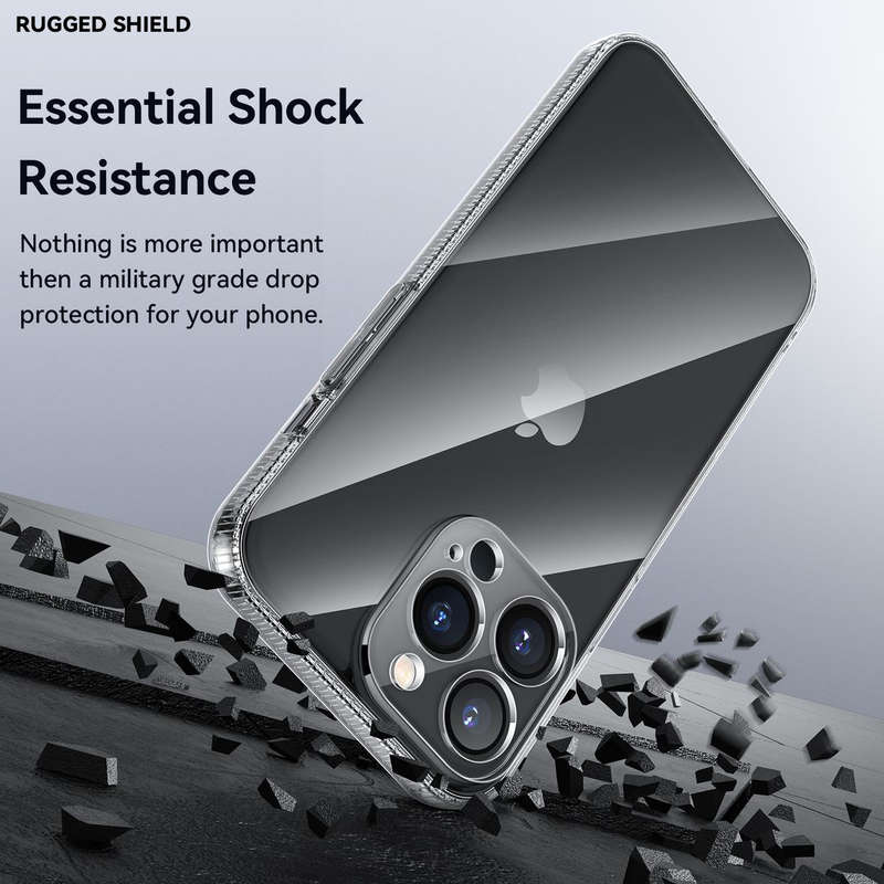 CellTime iPhone 13 Pro Shockproof Transparent Impact-Shell Cover