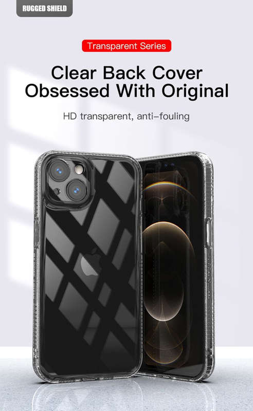 CellTime iPhone 13 Mini Shockproof Transparent Impact-Shell Cover