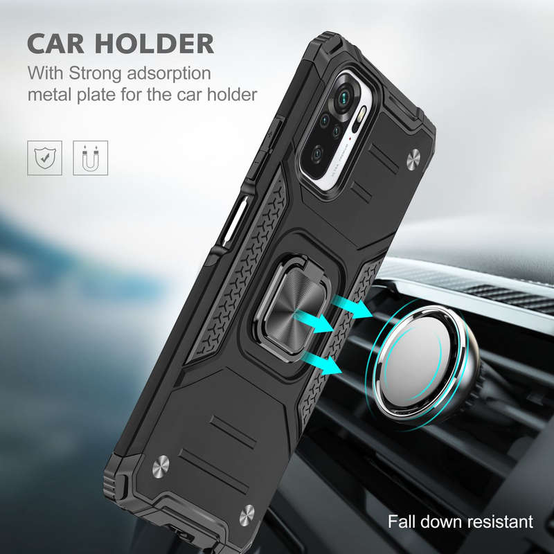 CellTime Redmi Note 10S Shockproof Kemeng Armor Kickstand Cover