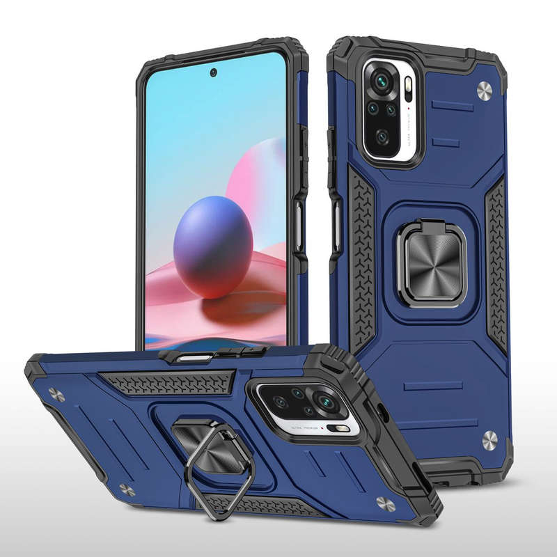 CellTime Redmi Note 10S Shockproof Kemeng Armor Kickstand Cover