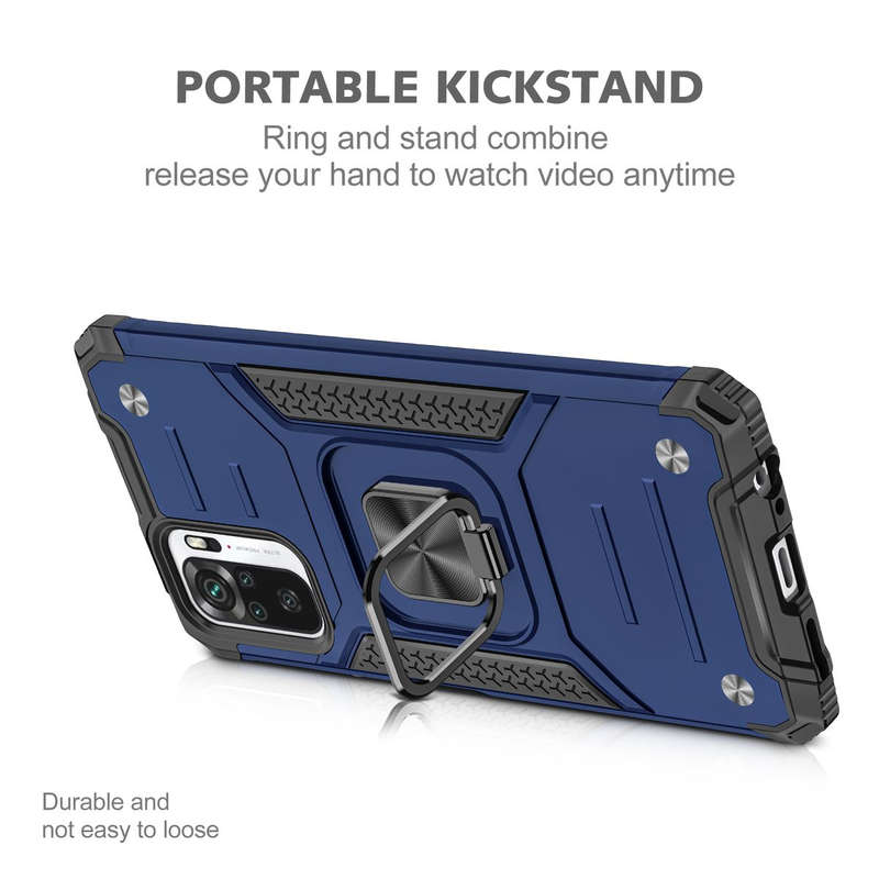 CellTime Redmi Note 10S Shockproof Kemeng Armor Kickstand Cover