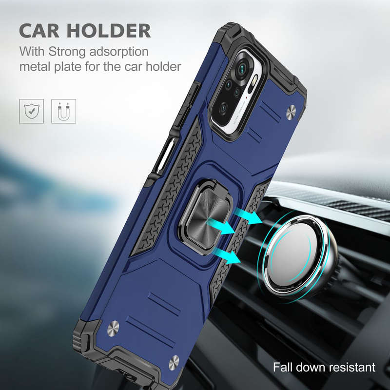 CellTime Redmi Note 10S Shockproof Kemeng Armor Kickstand Cover