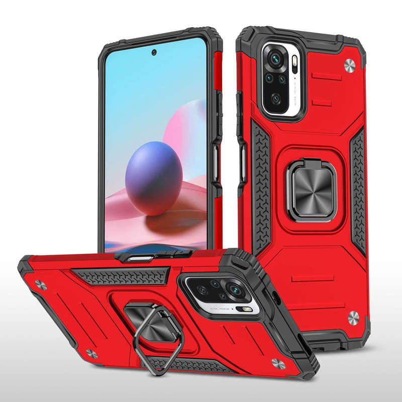 CellTime Redmi Note 10S Shockproof Kemeng Armor Kickstand Cover