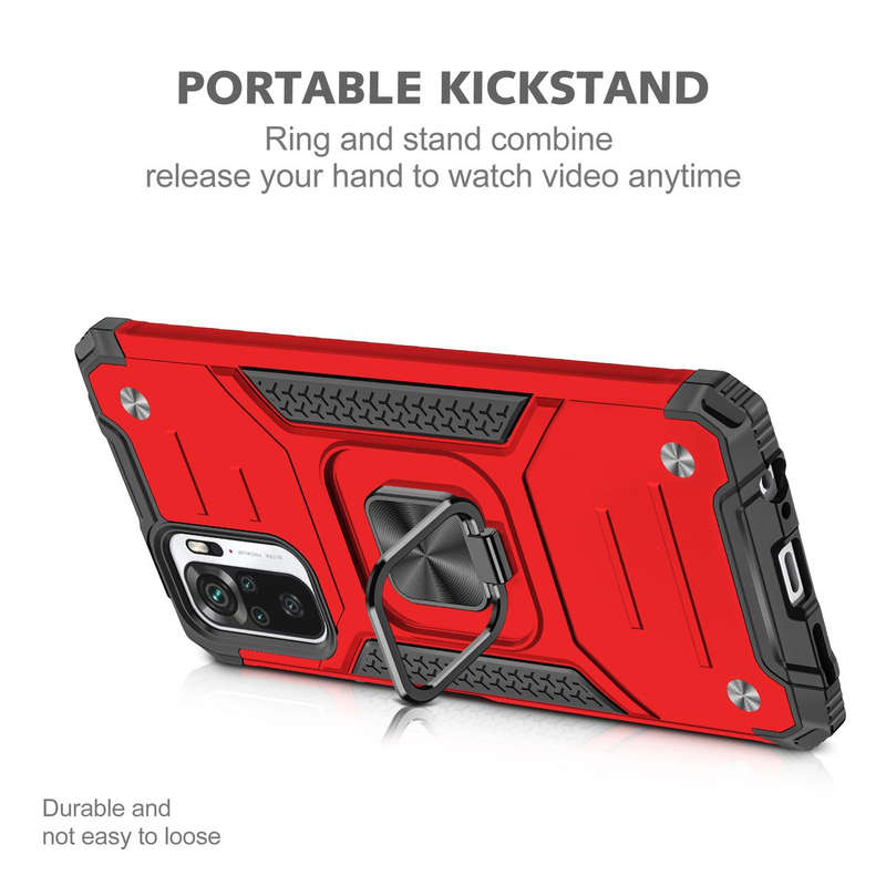 CellTime Redmi Note 10S Shockproof Kemeng Armor Kickstand Cover