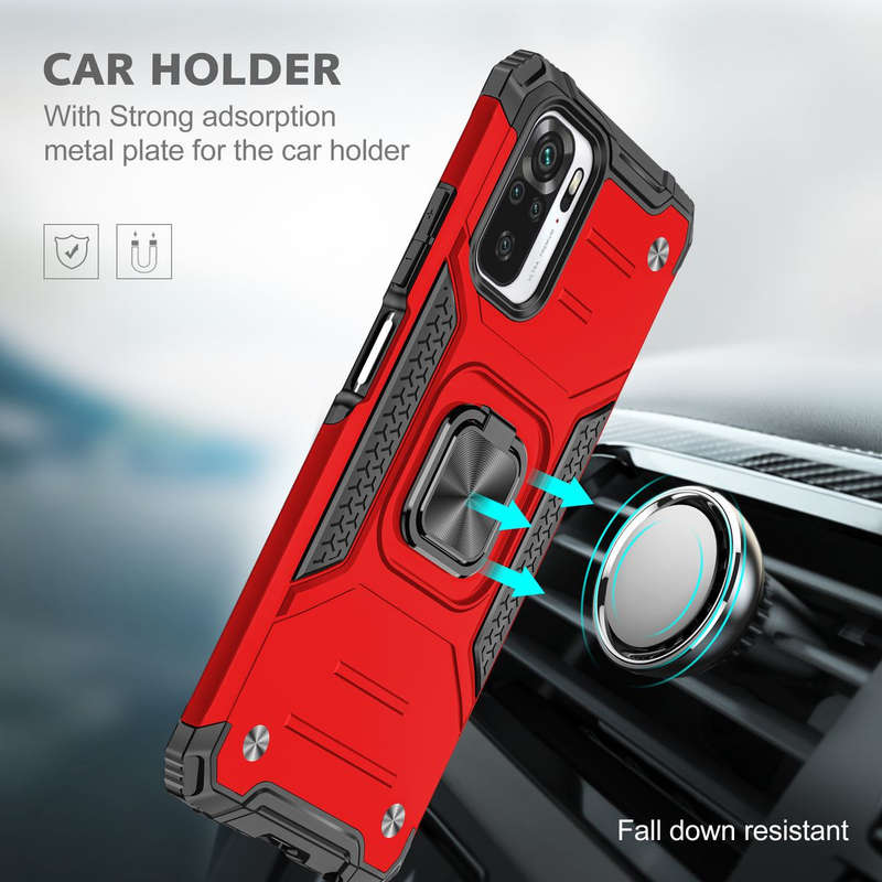 CellTime Redmi Note 10S Shockproof Kemeng Armor Kickstand Cover
