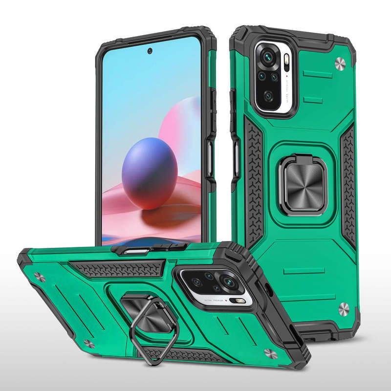 CellTime Redmi Note 10S Shockproof Kemeng Armor Kickstand Cover