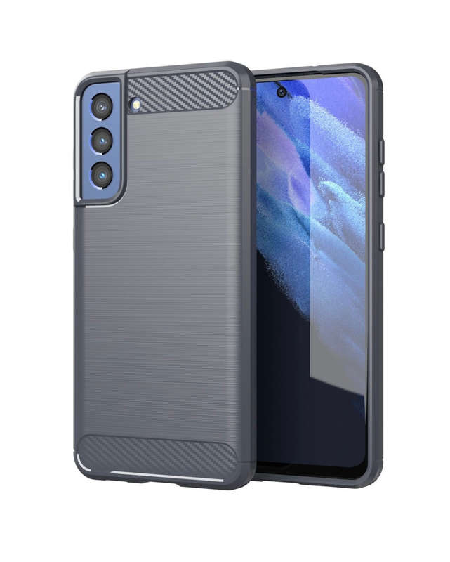 Carbon Fiber Design Cover for Galaxy S21 FE (Fan Edition)