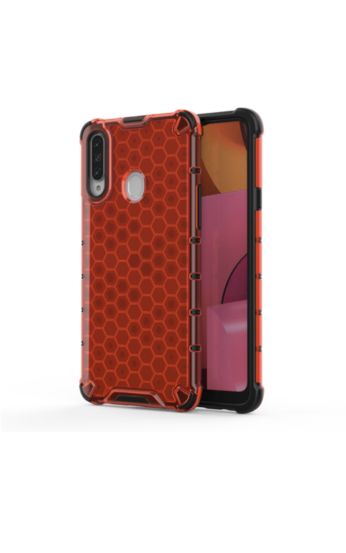 Huawei Y6P Shockproof Honeycomb Cover - Red