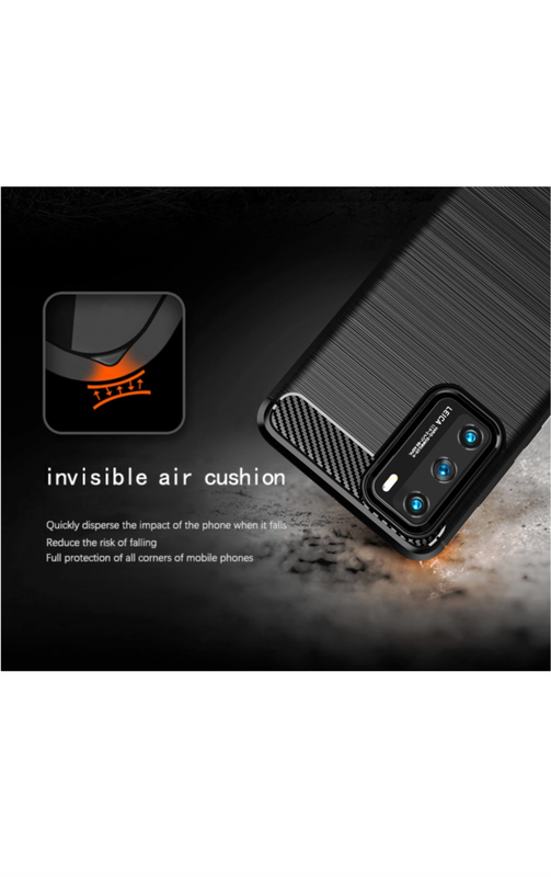 Huawei P40 Shockproof Carbon Fiber Design Cover