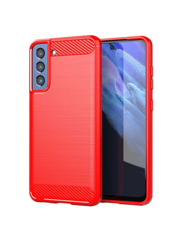 Carbon Fiber Design Cover for Galaxy S21 FE (Fan Edition)