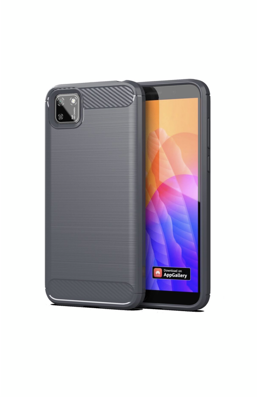 Huawei Y5P Shockproof Carbon Fiber Design Cover