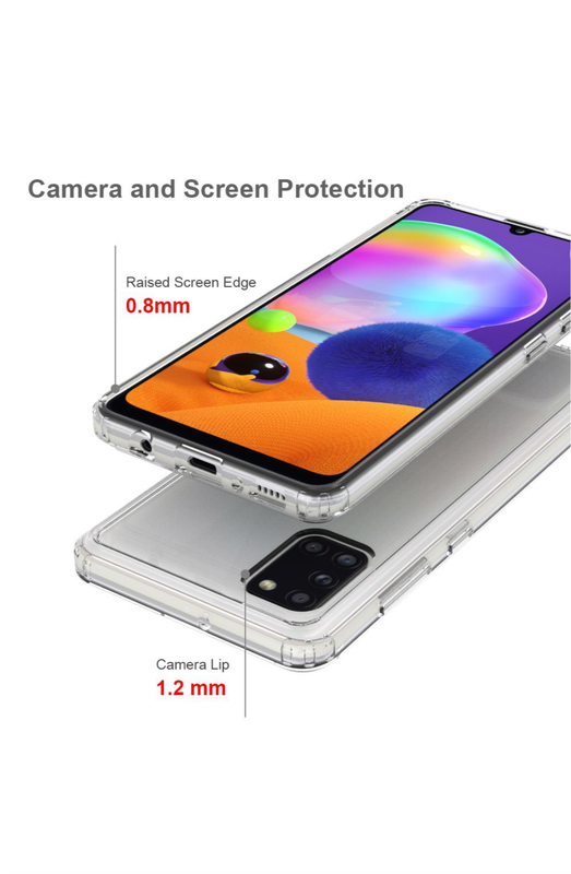 CellTime Galaxy A31 Shockproof Clear Cover