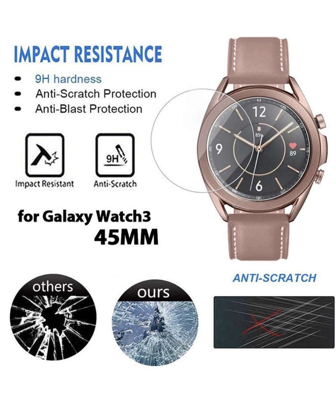 CellTime Galaxy Watch 3 45mm Tempered Glass Screen Guard