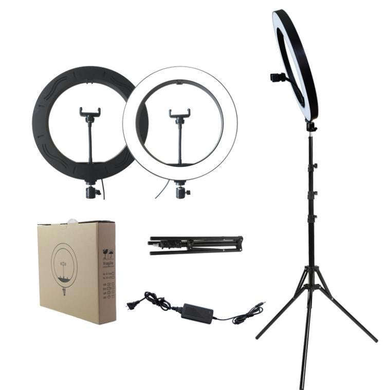 Selfie Ring Light 18 with Tripod Stand & Cellphone Holder